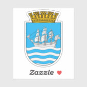 Die Wappen von Arendal Aufkleber (Blatt)