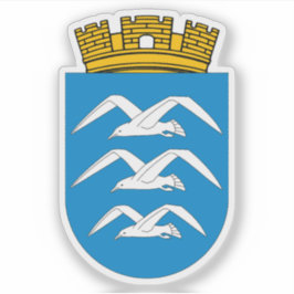 Die Wappen von Haugesund Aufkleber