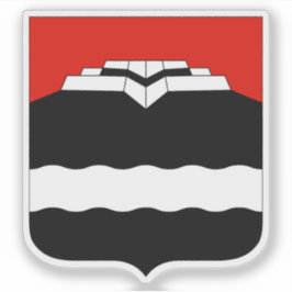 Die Wappen von Kongsvinger Aufkleber