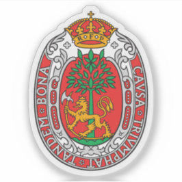 Die Wappen von Kristiansand Aufkleber