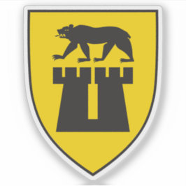 Die Wappen von Sarpsborg Aufkleber