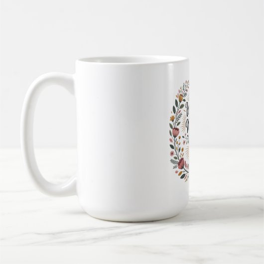 Die Wärme der Liebe einer Mutter verblasst nie Kaffeetasse (Links)