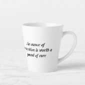 Die Wärme der Liebe in jedem Teil - Milchtasse (Rechts)