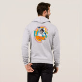 Die Wärme der Pfoten | Männer mit Vollzip Hoodie (Schwarz voll)