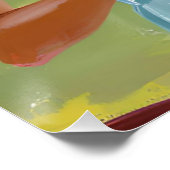 Die Wärme der Seiten: Afro Frauen und ihr Buch Poster (Ecke)