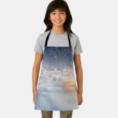 Die Wärme der Sonne im Winter Schürze (Insitu)