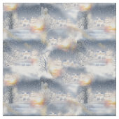 Die Wärme der Sonne im Winter Stoff (Muster)