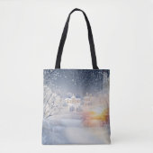 Die Wärme der Sonne im Winter Tasche (Vorderseite)