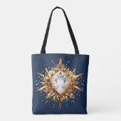 Die Wärme der Sonne im Winter Tasche (Rückseite)