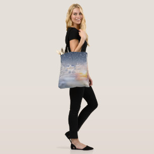 Die Wärme der Sonne im Winter Tasche