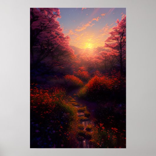 Die Wärme des Waldes Poster (Vorne)