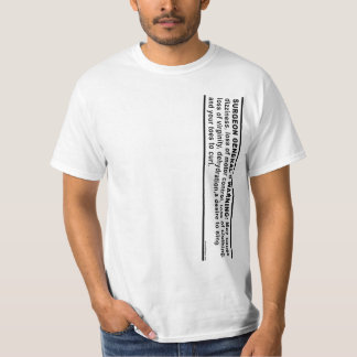 Die Warnung des obersten Gesundheitsbeauftragters T-Shirt