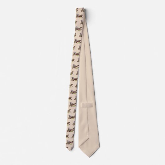 Die Warrior Neck Tie Krawatte (Rückseite)