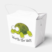Die Warteschildkröte Geschenkschachtel (Rückseite)