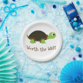 Die Warteschildkröte Pappteller (Party)