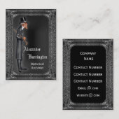 Die Wartezeit beruflich Visitenkarte (Vorne/Hinten)