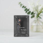 Die Wartezeit beruflich Visitenkarte (Stehend Vorderseite)