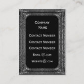 Die Wartezeit beruflich Visitenkarte (Rückseite)