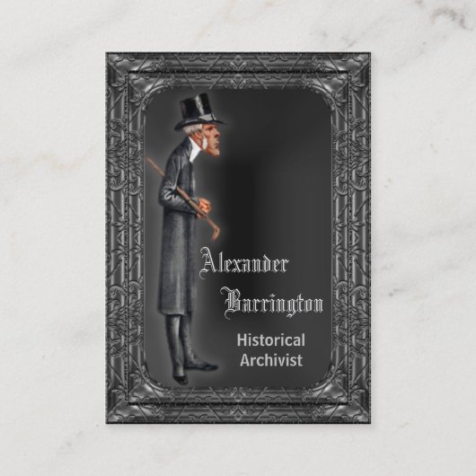 Die Wartezeit beruflich Visitenkarte (Vorderseite)