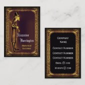 Die Wartezeit Henri beruflich Visitenkarte (Vorne/Hinten)