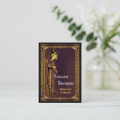 Die Wartezeit Henri beruflich Visitenkarte (Stehend Vorderseite)