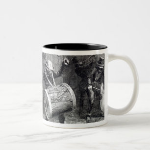 Die Wartezeiten - oder, die die meisten vom it Zweifarbige Tasse