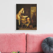 Die Wäsche Leinwanddruck (Insitu (Wohnzimmer))