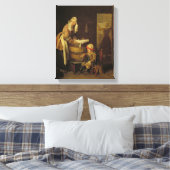 Die Wäsche Leinwanddruck (Insitu (Schlafzimmer))