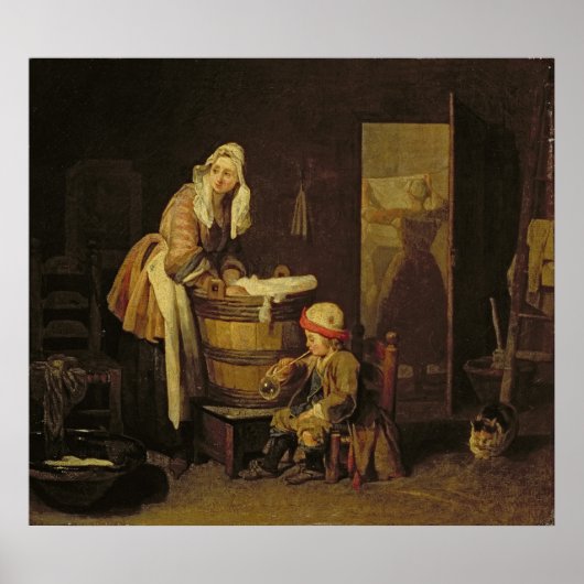 Die Wäsche Poster (Vorne)