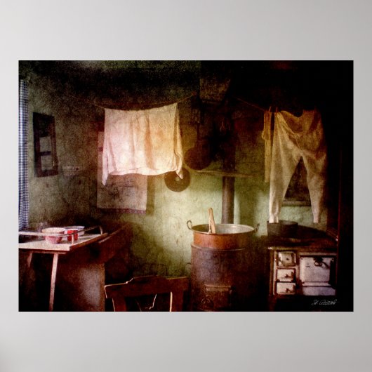 Die Wäsche Poster (Vorne)