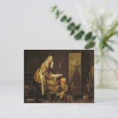 Die Wäsche Postkarte (Stehend Vorderseite)