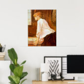 Die Wäsche von Toulouse-Lautrec Poster (Heimbüro)