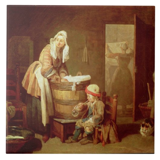 Die Wäscherei-Frau Fliese (Vorderseite)