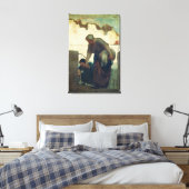 Die Washerfrau, c.1860-61 Leinwanddruck (Insitu (Schlafzimmer))