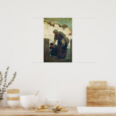 Die Washerfrau, c.1860-61 Poster (Küche)