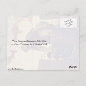 Die Washerin von Honore Daumier Postkarte (Rückseite)