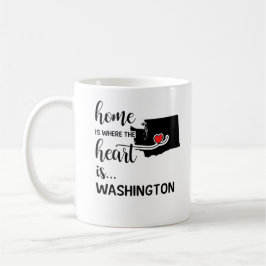 Die Washington Zuhause ist das Herz Kaffeetasse