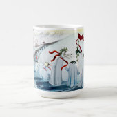 Die Wassailing-Geister Kaffeetasse (Mittel)