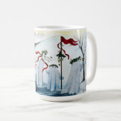 Die Wassailing-Geister Kaffeetasse (VorderseiteRechts)