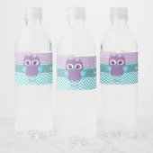 Die Wasser-Flasche der Girl Uhu kennzeichnet die B Wasserflaschenetikett (Flaschen)