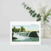 Die Wasserfälle, Sioux Falls, South Dakota Postkarte (Stehend Vorderseite)