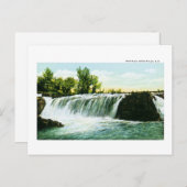 Die Wasserfälle, Sioux Falls, South Dakota Postkarte (Vorne/Hinten)