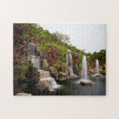 Die Wasserfälle und Geysire Puzzle (Horizontal)