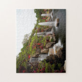 Die Wasserfälle und Geysire Puzzle (Vertikal)