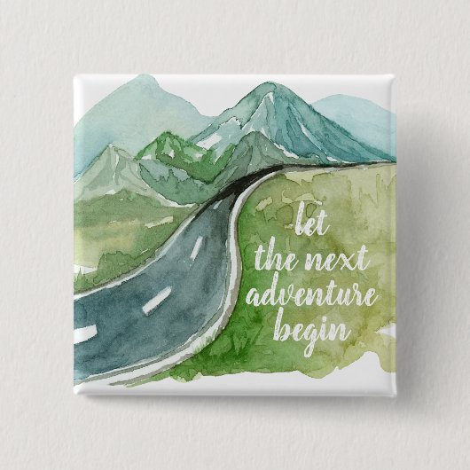Die Wasserfarbenwelt Der nächste Abenteuer beginnt Button (Vorderseite)