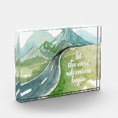 Die Wasserfarbenwelt Der nächste Abenteuer beginnt Fotoblock (Links)