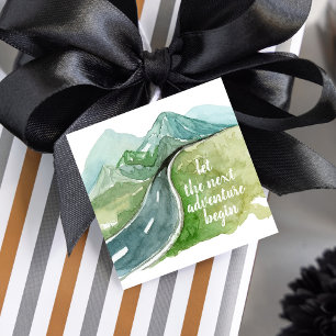 Die Wasserfarbenwelt Der nächste Abenteuer beginnt Geschenkanhänger