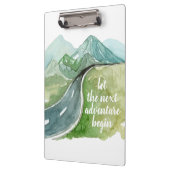 Die Wasserfarbenwelt Der nächste Abenteuer beginnt Klemmbrett (Links)