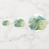 Die Wasserfarbenwelt Der nächste Abenteuer beginnt Konfetti (Vorderseiten)