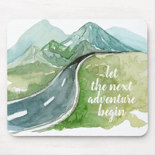 Die Wasserfarbenwelt Der nächste Abenteuer beginnt Mousepad (Vorne)